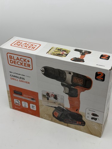 Black decker 18v cordless - black+decker, 37nm
