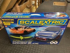 Scalextric Porsche Power-Slide Set 1:32 Slot Cars Track Bundle GT3 RS
