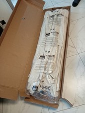 VOUNOT Double Garden Parasol with Hand Crank With Cover Beige