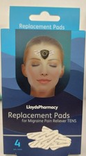 Original Lloyds Pharmacy Migraine Pain Reliever Tens Pads genuine UK stock