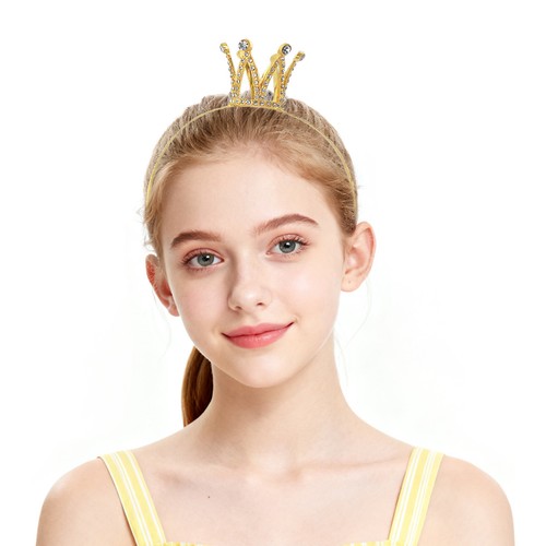 Flower girl headpiece crown - headpiece,