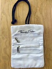 Thomas Sabo White Satin Organiser Bag, 22 cm X17 cm