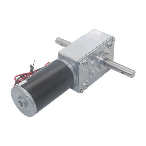 Dual shaft worm gear motor - dual,