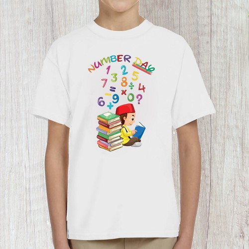 Kids number day 2026 shirt - number,