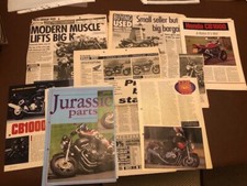 Honda CBR600 CB650 CB1300 CB1100R CB400-4 FIREBLADE VFR750 CB1000 Road Tests