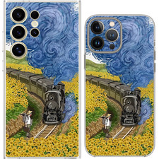 Van Gogh Train Sunflower