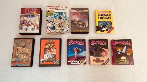Spectrum cassette games - spectrum,