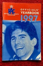 1997 RAC British Motor Sports OFFICIALS' YEARBOOK RARE