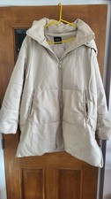 Thick, Warm, Rubberised Waterproof Zara Coat. Size XL.
