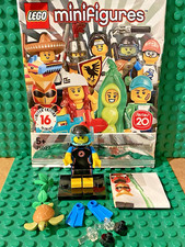 Lego 71027 Minifigures Series 20 Sea Rescuer Complete With Turtle & Accessories