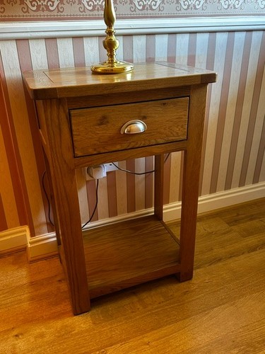 Drawer oak finish - 1-drawer, oak-finish