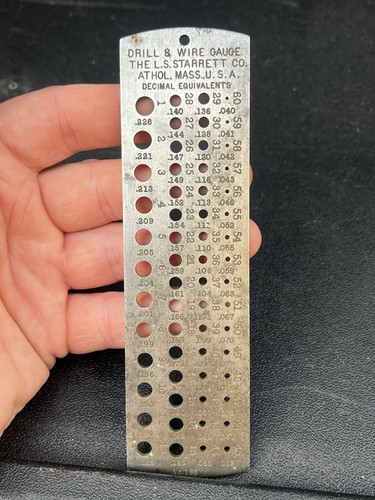 Vintage starrett 186 - vintage, no.