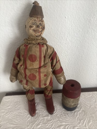 Antique schoenhut circus clown - antique,