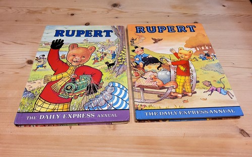 Rupert bear annuals - 2, x