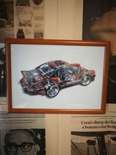 Porsche A4 Framed Poster with