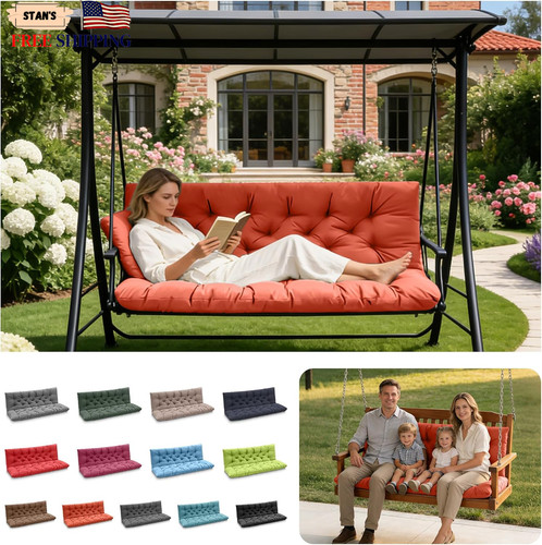 Outdoor swing cushions with - swing,