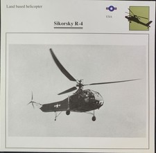 R-4 R4 R 4 Sikorsky Helicopter