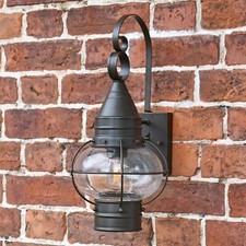 Solid Antique Brass Ship Light