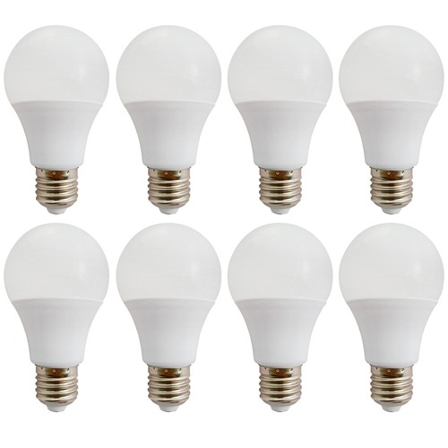 Pack e27 screw lamp bulb - 8,