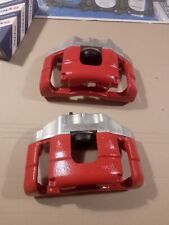 Red Vw Golf R32 Mk5 Front Brake Calipers For 345mm Discs  Volkswagen