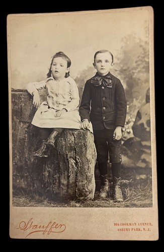 Antique cabinet card - antique,