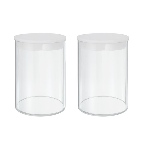 Set clear plastic storage - set,