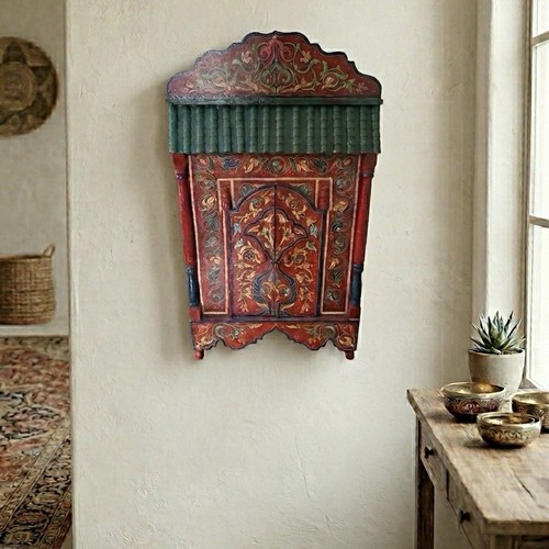 Antique moroccan hand painted - antique,