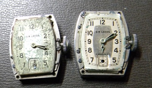 Two vintage sir - leeds, watches