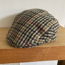 Vintage Men's Tweed Flat Peak