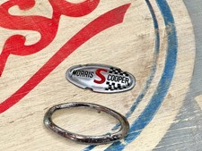 Morris Cooper S MK2 1967 - 1969 Classic Mini Bonnet Badge 