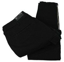 J BRAND Ripped Black HOULIHAN Mid Rise Skinny Ankle Zip Crop Cargo Pants 31 NWT