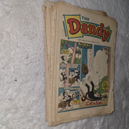 1968 dandy comic bundle 10 - ,