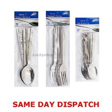 Dessert Spoons, Forks, Tea