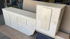 BIRCH PLY VOLKSWAGEN TRANSPORTER T25 CAMPERVAN CABINET INTERIOR UNITS