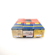 3 X ECL86 MINIWATT-DARIO TUBE