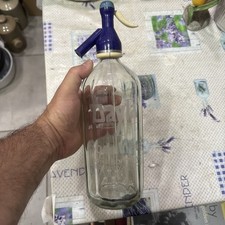 Hartridge's Soda Water syphon glass bottle Dayla Aylesbury & Tividale England