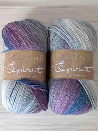 100g sirdar hayfield spirit - x2,