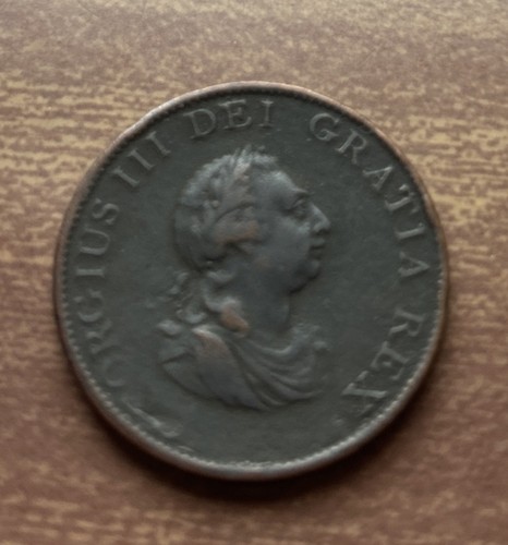 George the third 1799 penny - george,