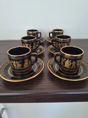 Vintage 24k gold greek - gold,