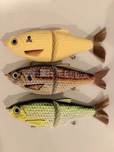 Tyg silencer shad glide bait - tyg,