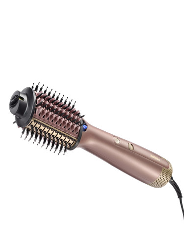 Hot air brush hair dryer - hair,