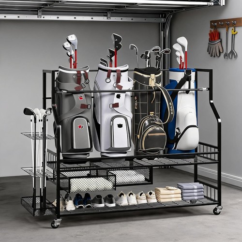 Golf bag storage garage - golf,