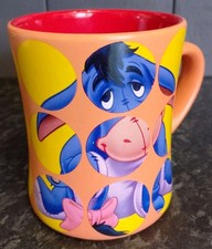 Disney Store Exclusive Eeyore Collectible Character Mug Large FREE UK DELIVERY 