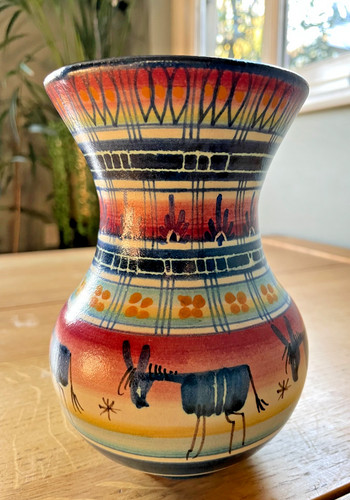 Vintage hand painted italian - hand-painted,