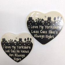 Moorland Pottery X2 Yorkie
