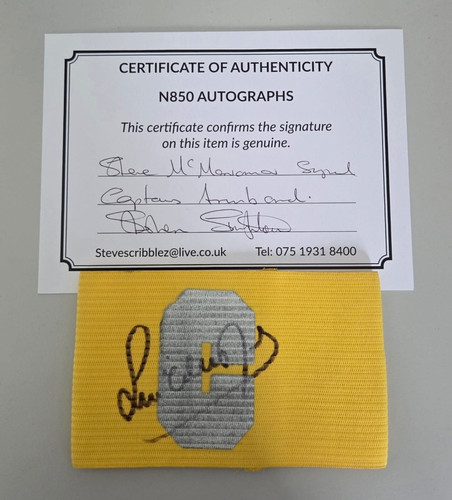 Steve mcmanaman signed - steve,