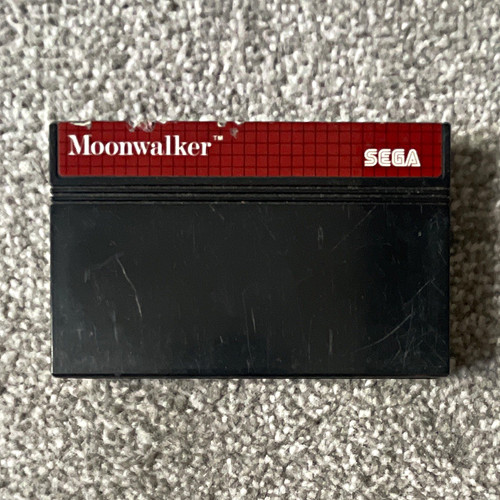 Sega moonwalker master - moonwalker,