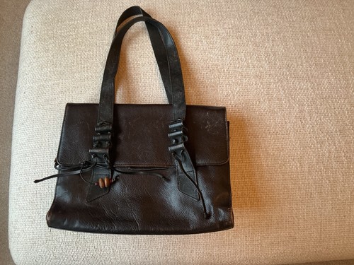 Hidesign leather shoulder bag