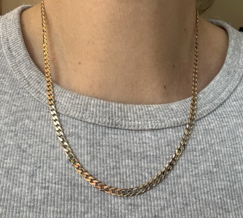 Solid 9ct gold - 9ct, curb