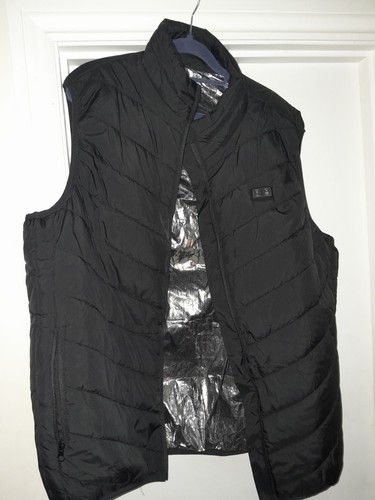 Heated motorbike zip vest - motorbike,